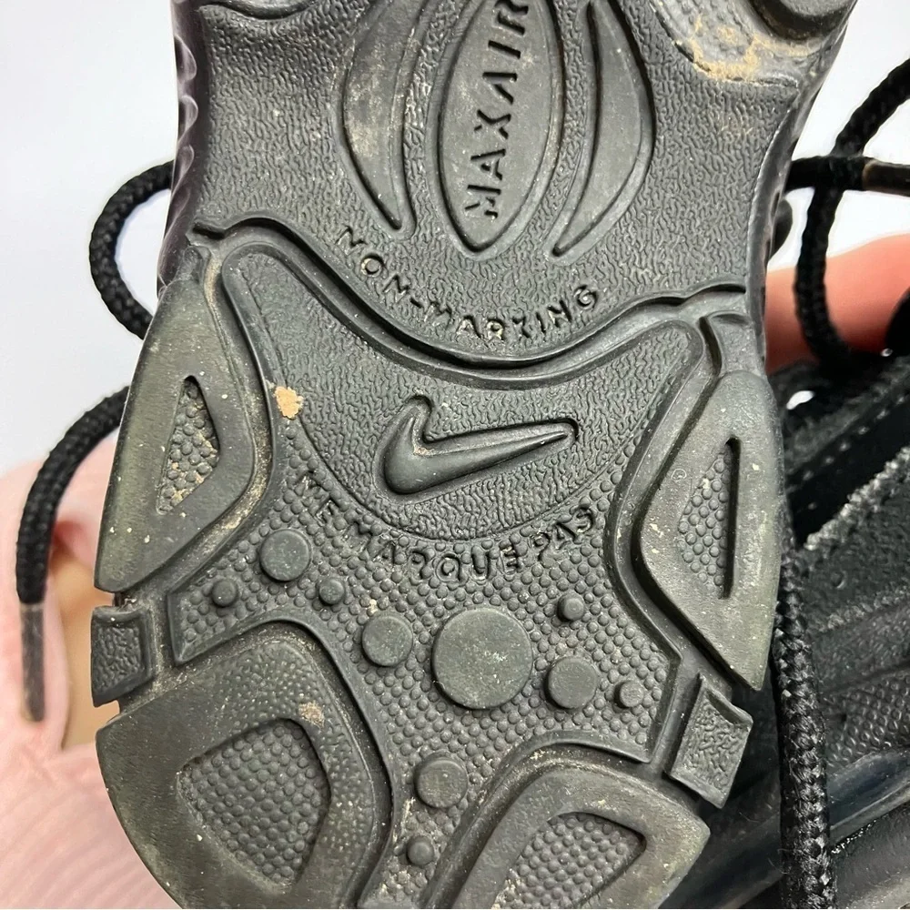 Nike Air Max all‎ black sneakers size 9 C